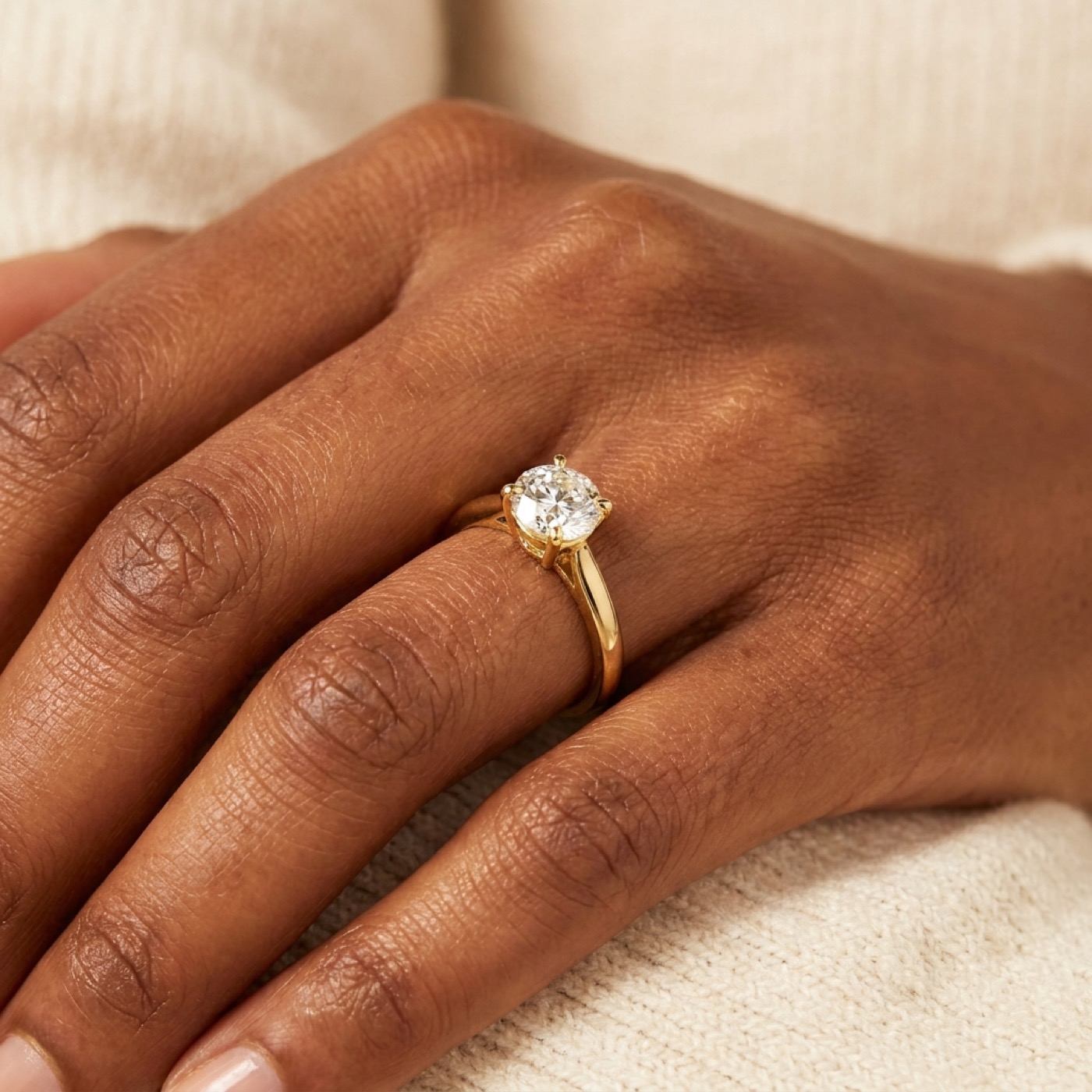 Restored ring after repair
