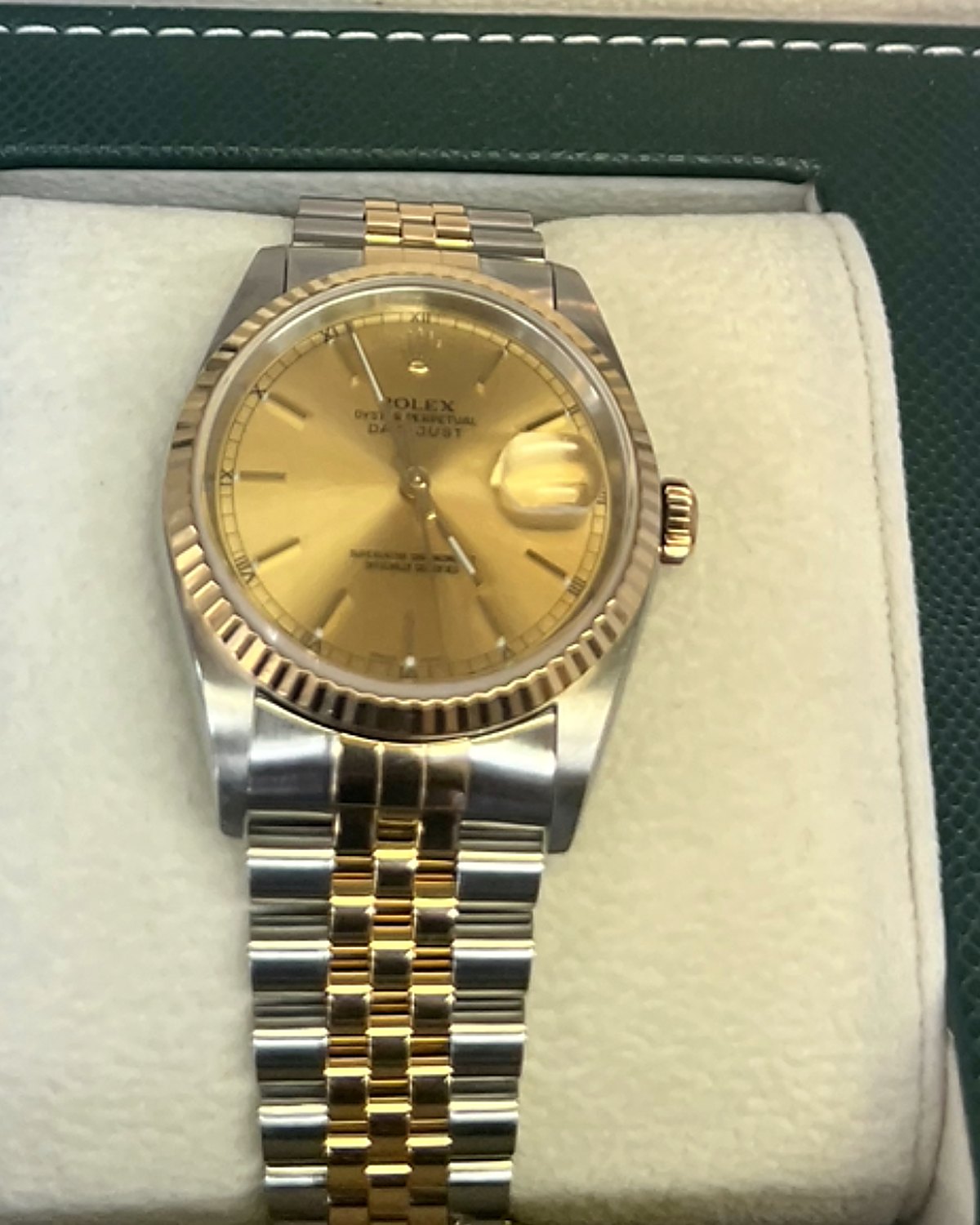 Rolex Datejust, two-tone